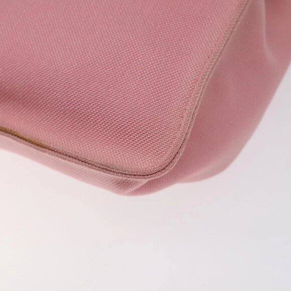 PRADA Shoulder Bag Canvas Pink Silver Auth 127866 - Picture 5 of 16